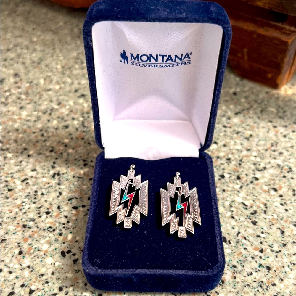 Montana Silversmiths Earrings NWOT